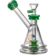 Diamond Glass Gavel Hammer Bubbler Jade