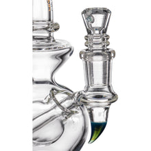 Diamond Glass "Rigception" Showerhead Perc Incycler Bowl Closeup