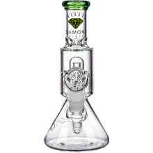 Diamond Glass Short Neck UFO Beaker Bong