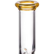 Diamond Glass Skinny Neck UFO Chamber Beaker Mouth Piece Close Up