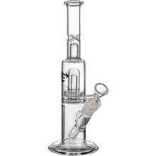 Diamond Glass Skinny Neck UFO Straight Tube in Clear