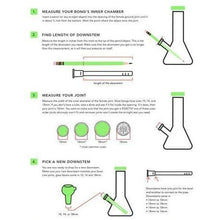 18mm to 14mm Glass Downstem