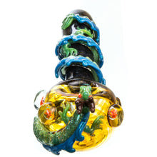 Dragon Wrapped Glass Pipe Empire Glassworks