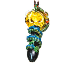 Dragon Wrapped Glass Pipe Empire Glassworks