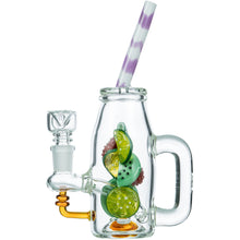 Bong with clear glass