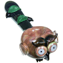 Empire Glassworks Owl Themed Mini Spoon Pipe