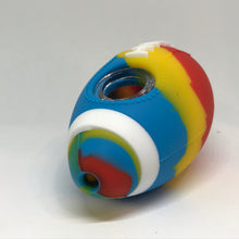 FOOTBALL SILICONE PIPE 4"