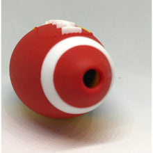 FOOTBALL SILICONE PIPE 4"