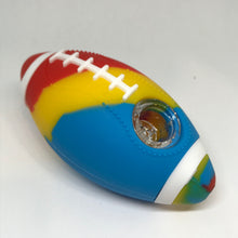 FOOTBALL SILICONE PIPE 4"