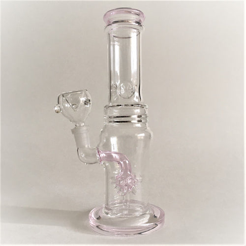 pink cute girly glass sprinkler head bong