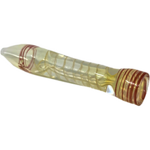 glass chillum pipe