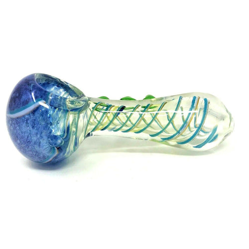 Swirl Fumed Glass Pipe 4