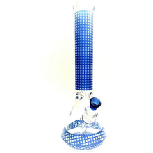 Glow 7mm Thick Glass Beaker Bong - 16"