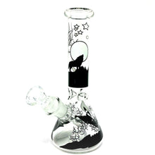 Glow in The Dark Cute Girly Glass Beaker Bong