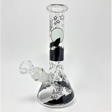 Glow in The Dark Cute Girly Glass Beaker Bong