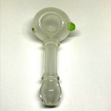 Double Coil Glow in the dark Glass Pipe