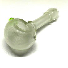 Double Coil Glow in the dark Glass Pipe
