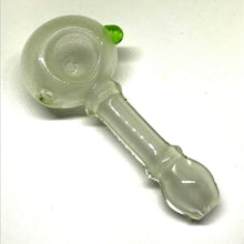 Double Coil Glow in the dark Glass Pipe