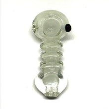 Mini Triple Coil Glow Glass Pipe