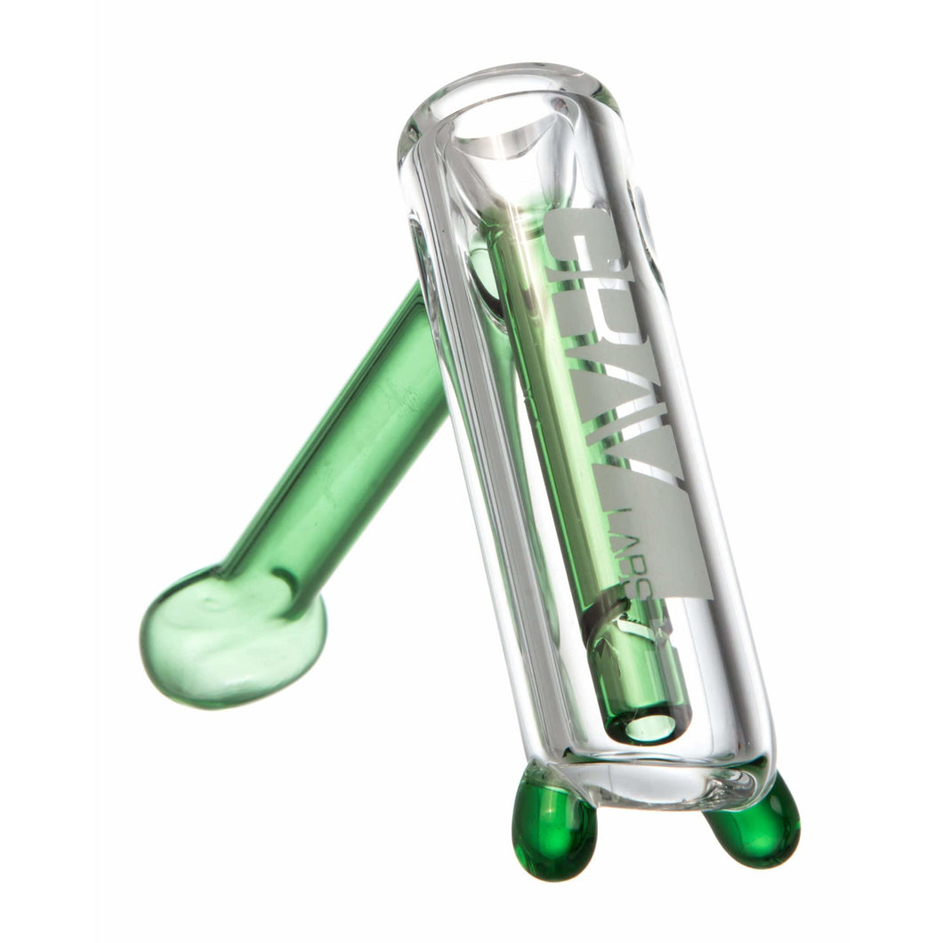 Grav Labs - Mini Hammer Style Bubbler with Colored Accents