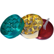 Metal herb grinder