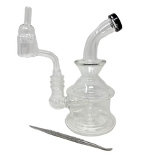 honeycomb dab rig kit with quartz banger