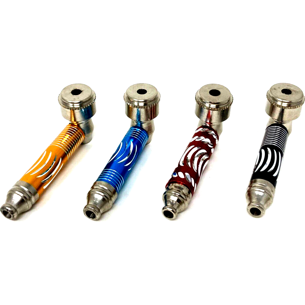 Classic Metal Travel Pipe - Kings Pipes Classic Metal Travel Pipe - Kings Pipes