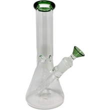 mini 8 inch glass bong beaker water pipe