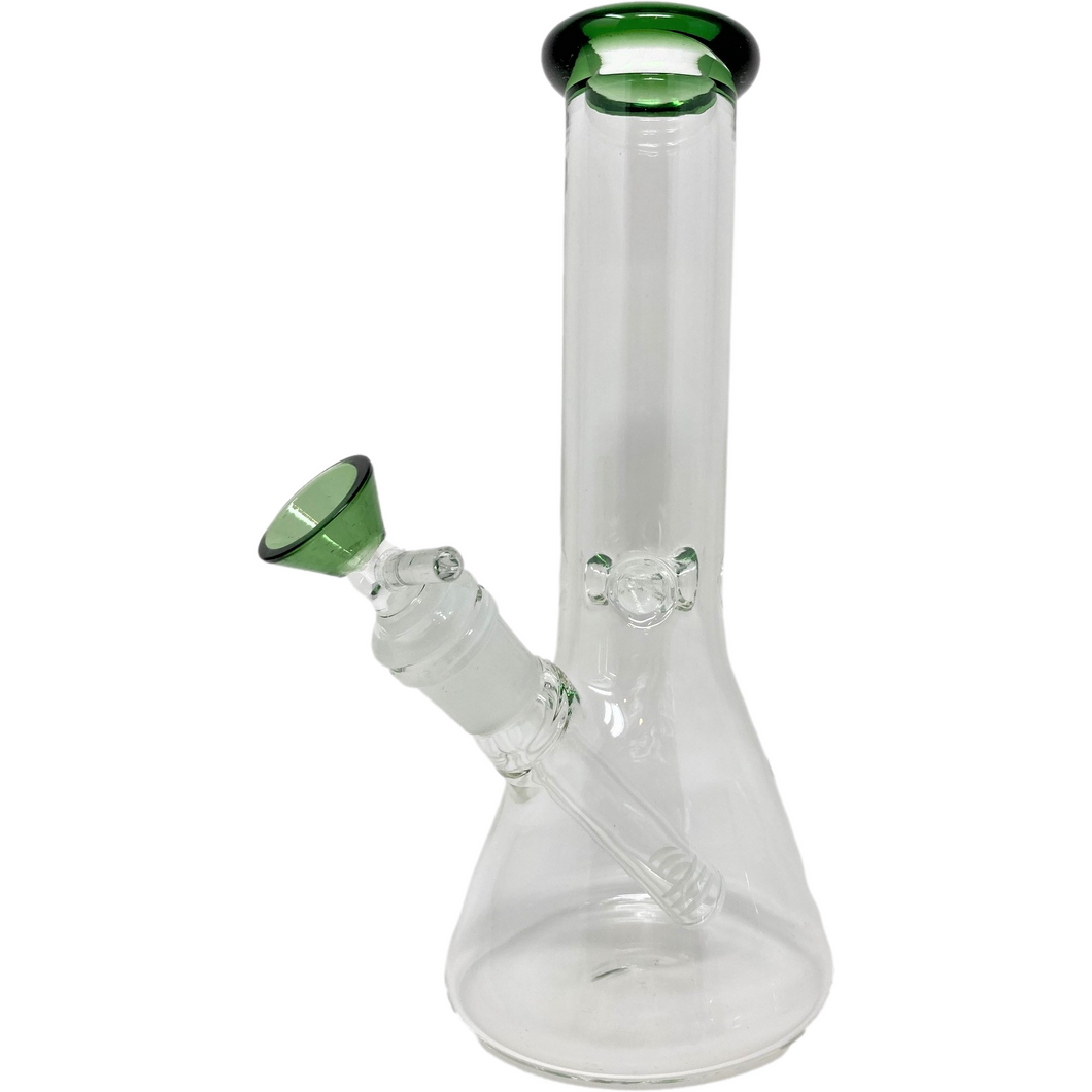 mini 8 inch glass bong beaker water pipe