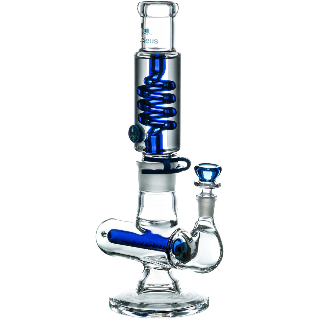 Nucleus Glycerin Coil Inline Perc Glass Bong