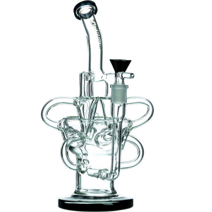 Black Accented Half Fab Egg Triple Recycler