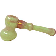 pastel hammer glass water pipe bubbler