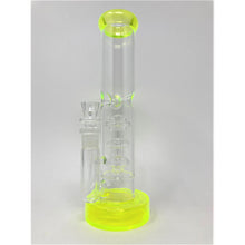 11" Mushroom Perk Straight Tube Percolator Bong