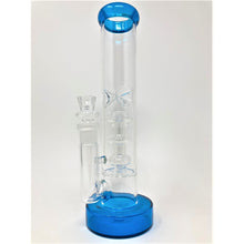 11" Mushroom Perk Straight Tube Percolator Bong