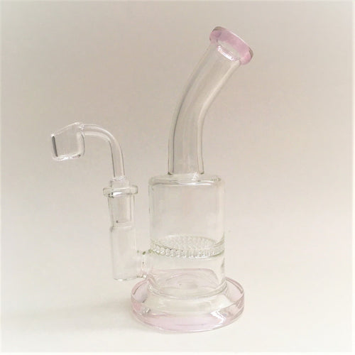 pink girly dab rig