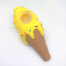 Ice Cream Cone Silicone Hand Pipe