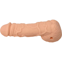 silicone penis shaped pipe with glass bowl