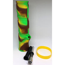 Fold-able Silicone Travel Bong 9"