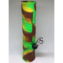 Fold-able Silicone Travel Bong 9"