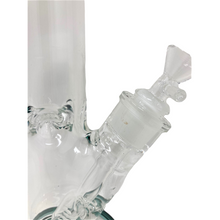 7mm Thick Glass Straight Tube Bong