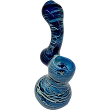 tall chamber glass smoking bubbler pipe