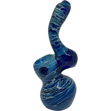 tall chamber glass smoking bubbler pipe