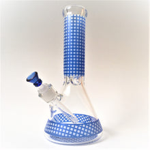 Glow in the Dark 7mm Thick Glass Beaker Bong 12"