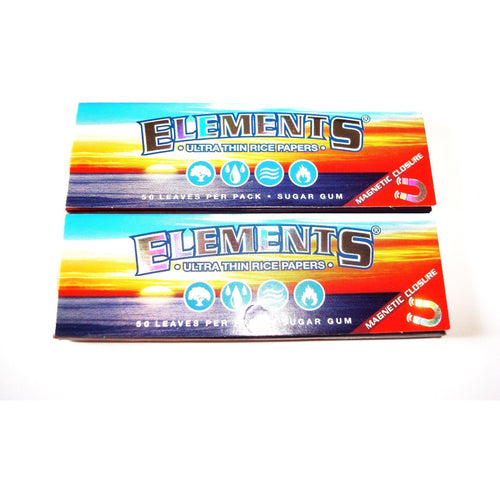 Weavs Supplies Elements Rolling Papers 1 1/4 Size - 2 pack
