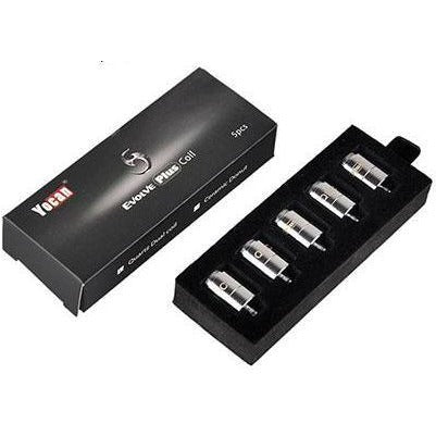 Yocan Replacement Quartz Dual Coils for Evolve Plus Oil Pen - 5 Pack